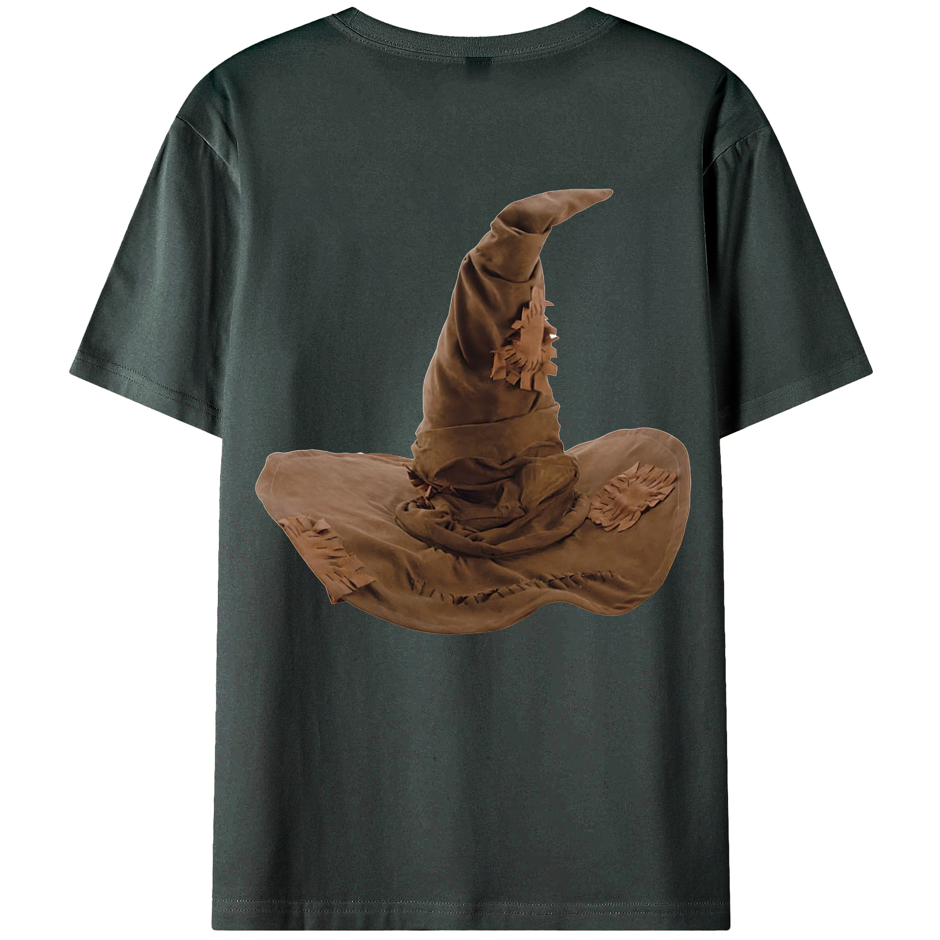 （画像用） Harry Potter ハリー・ポッターシリーズ 綿100％ メンズ半袖Tシャツ（バックプリント） 通気性